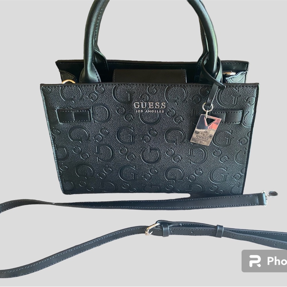 Gorgeous black Guess satchel/crossbody